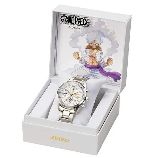 Seiko X ONE PIECE Monkey D. Luffy Gear 5 Edition Collaboration Limited Edition Quartz Chronograph