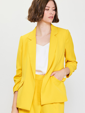 She Means Business Blazer - Marigold