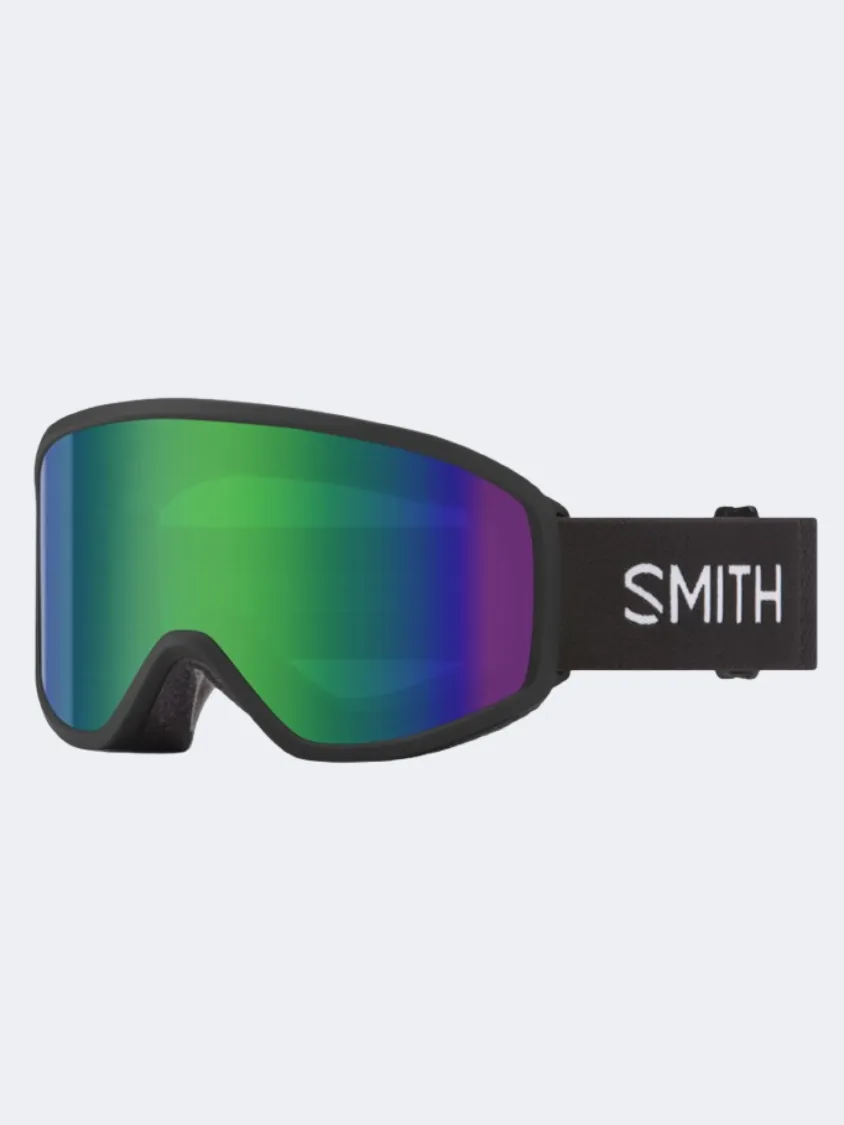 Smith Reason Otg Unisex Skiing Goggles Black/Green Sol X