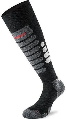 socks Lenz Skiing 3.0 - Black/Gray