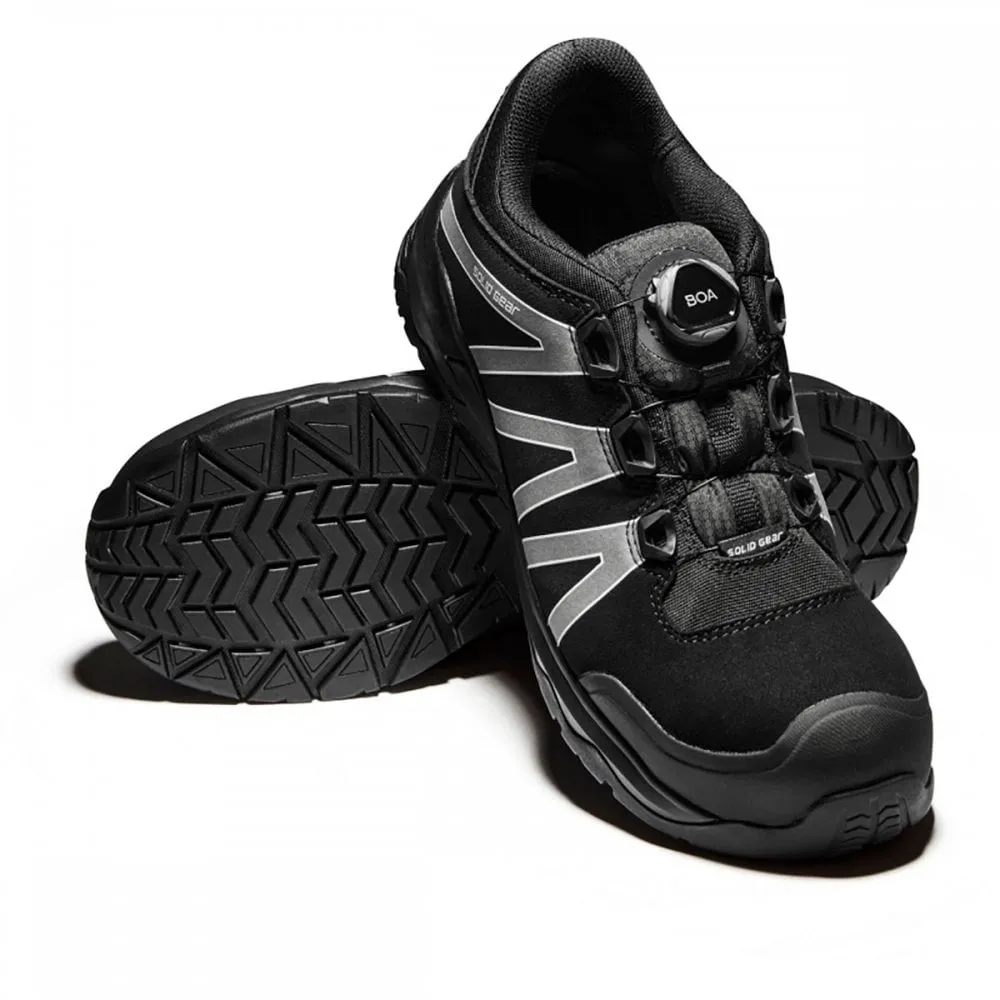 Solid Gear SG81005 Onyx Low S3 Safety Shoes With BOA® Lace Fit System - Metal Free