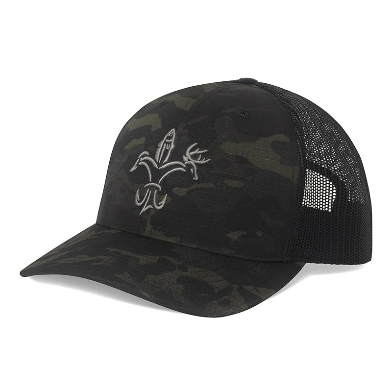 Sportsman Camo Hat 3D