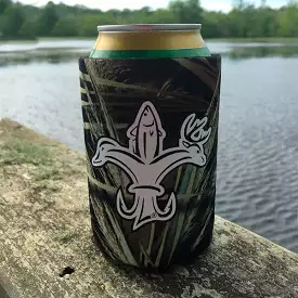 Sportsman Koozie - White w/ Camo