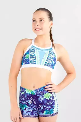 Sylvia P Dancing With Destiny Crop Top