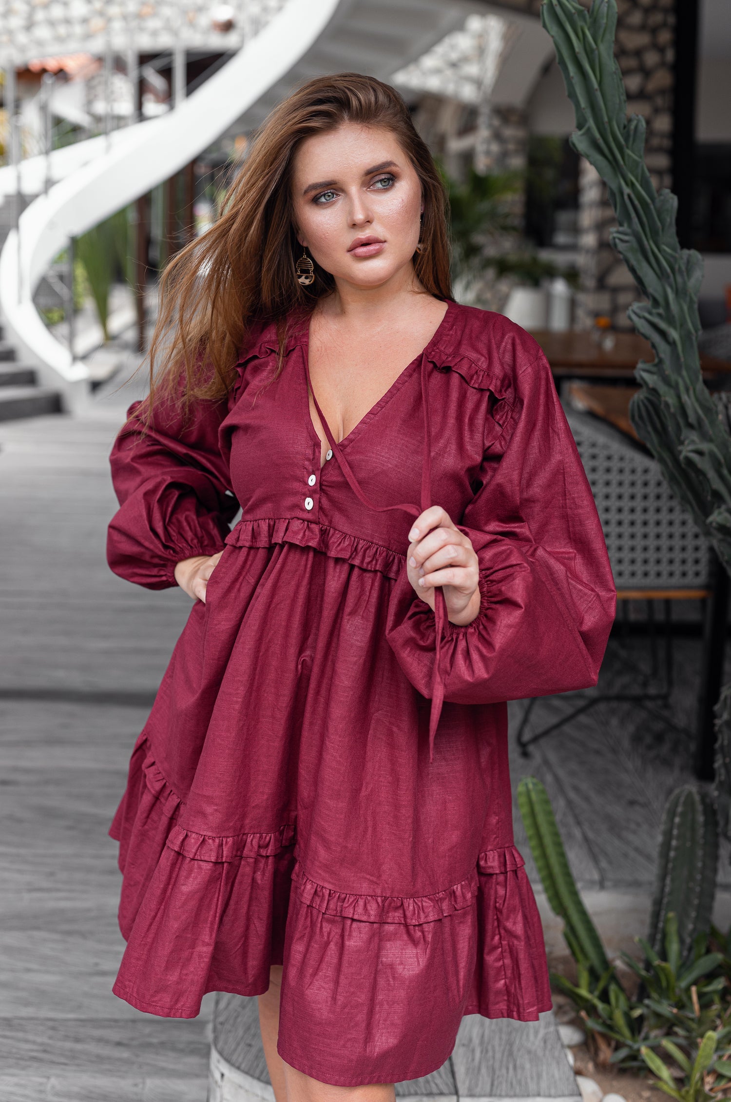 Texas Rose Boho Dress (Sale)