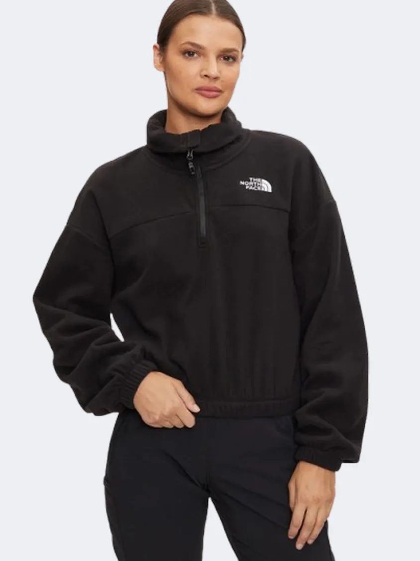 The North Face 100 Glacier Women Skiing Fleece Black