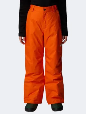 The North Face Freedom Insulated Boys Skiing Pant Orange