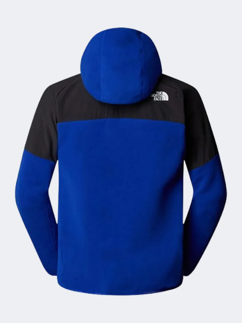 The North Face Glacier Heayweight Men Skiing Fleece Blue/Asphalt Grey