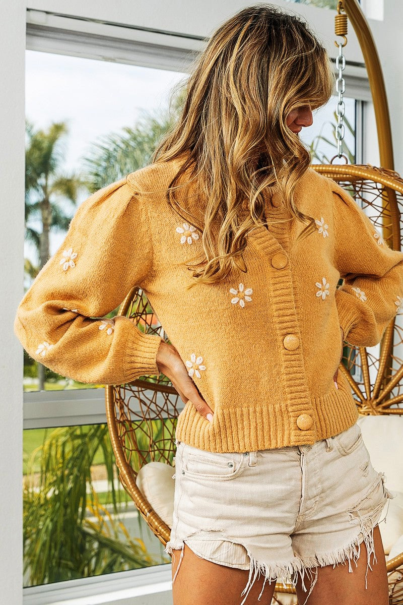 The Sunshine Daisy Cardigan