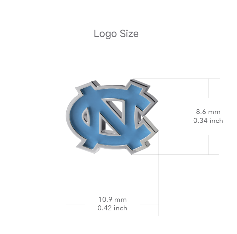 University of North Carolina Watch Bar - Enamel