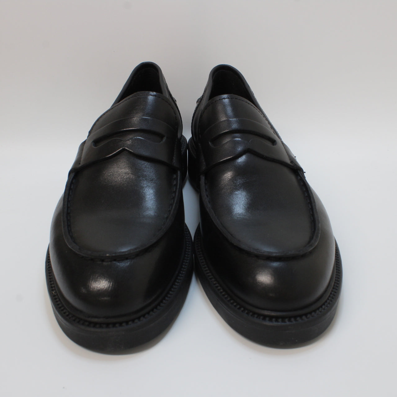 Womens Vagabond Shoemakers Alex W Loafer Black Leather