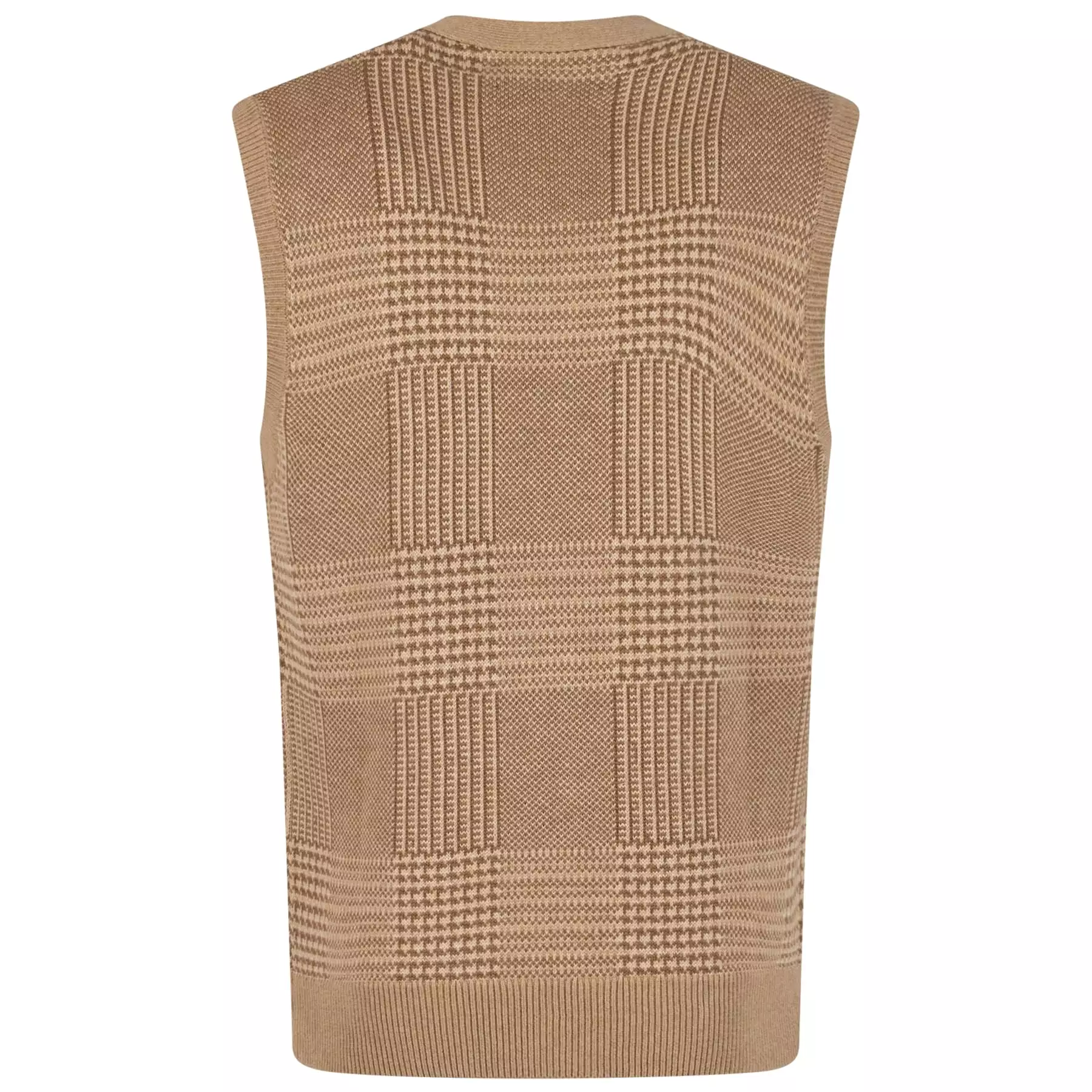 x TRENDYGOLF Cotton Blend Vest Tan Multi - 2024